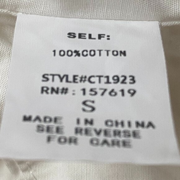 Cloud Ten Ruffle Strapless Top Crop Festival Boho Coastal Fairycore Coachella-S - Picture 9 of 10